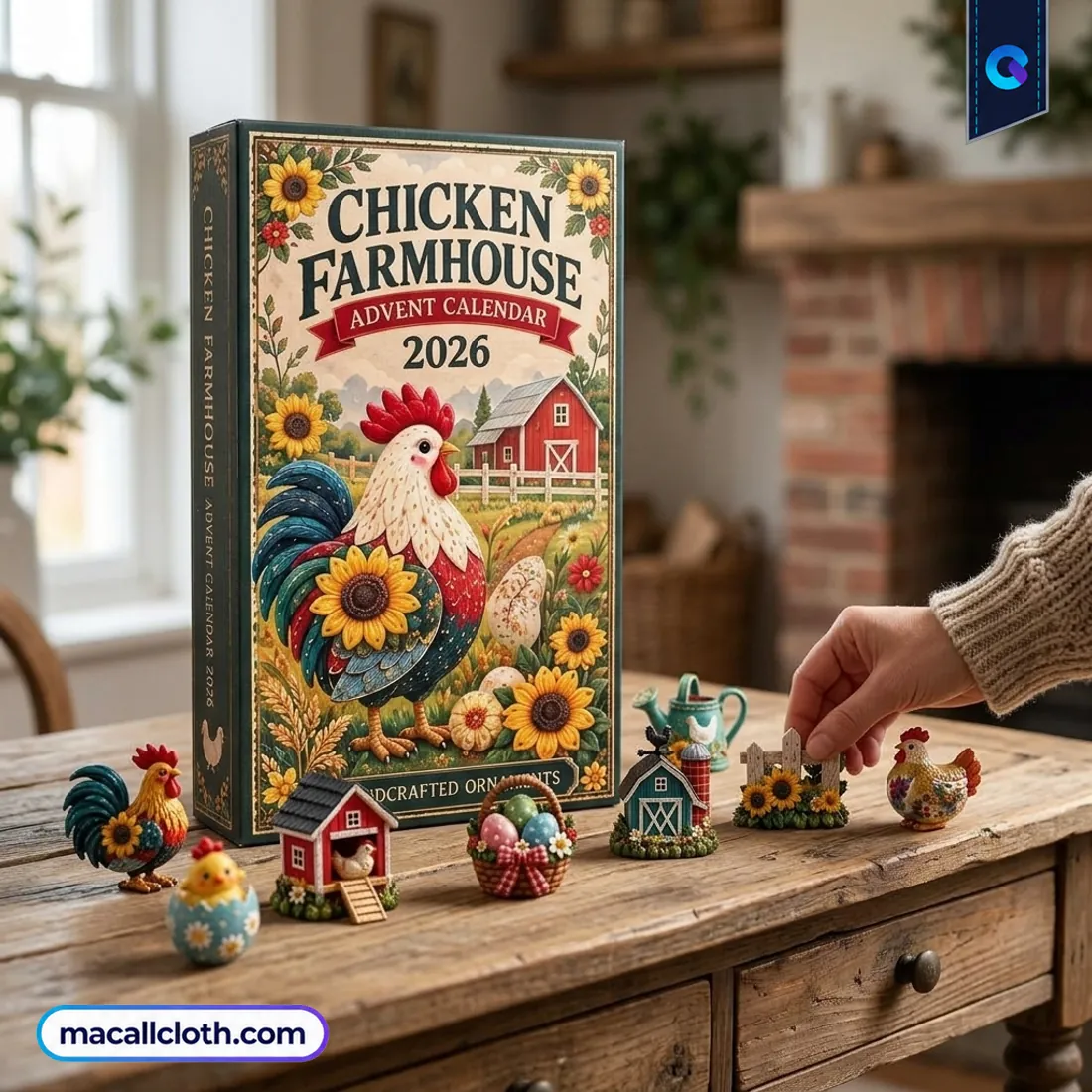 Chicken Farmhouse Advent Calendar 2026 Chicken Farmhouse Advent Calendar 2026
