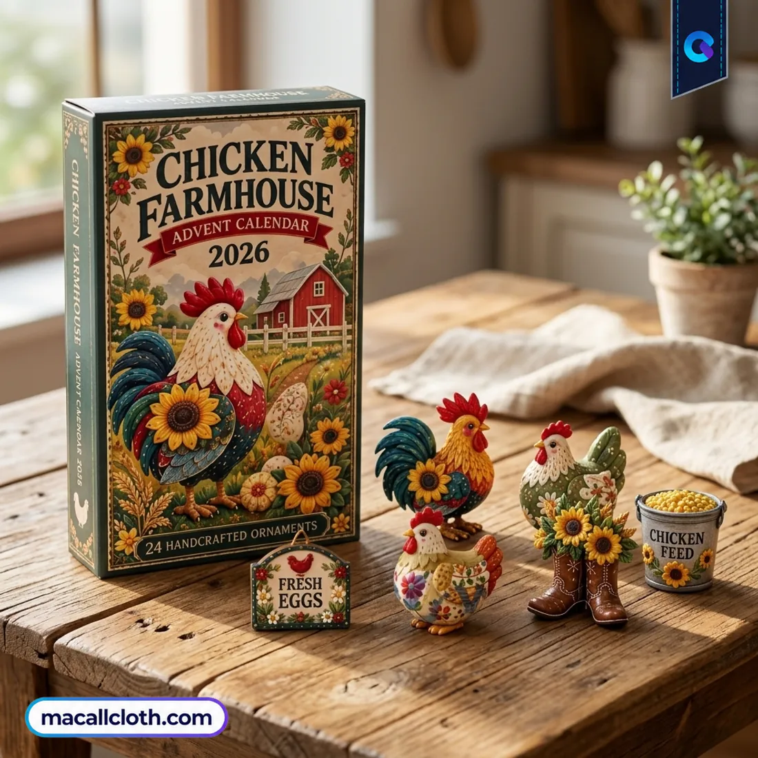 Chicken Farmhouse Advent Calendar 2026 Chicken Farmhouse Advent Calendar 2026