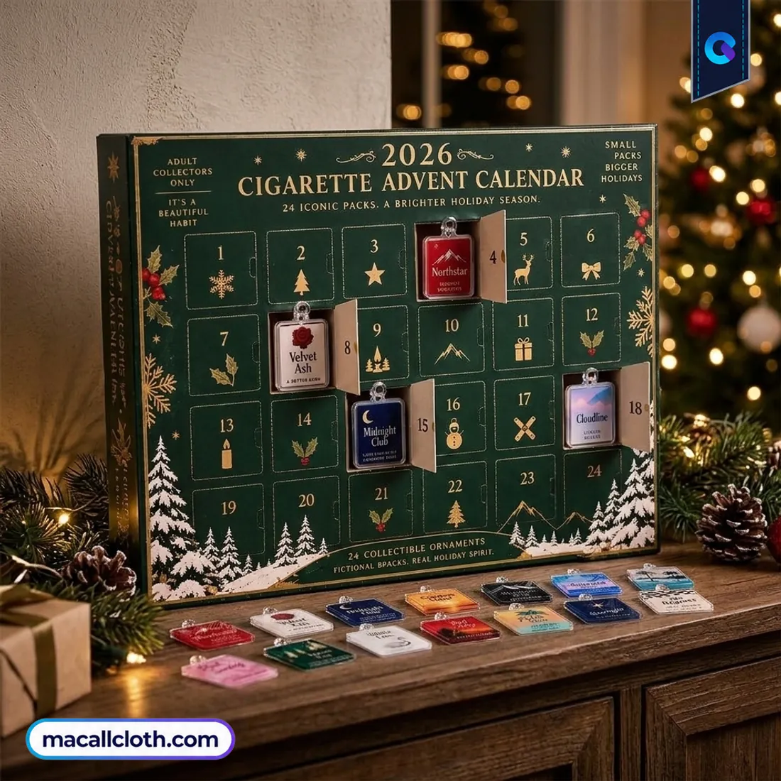 Novelty Miniature Cigarette Advent Calendar 2026 Novelty Miniature Cigarette Advent Calendar 2026