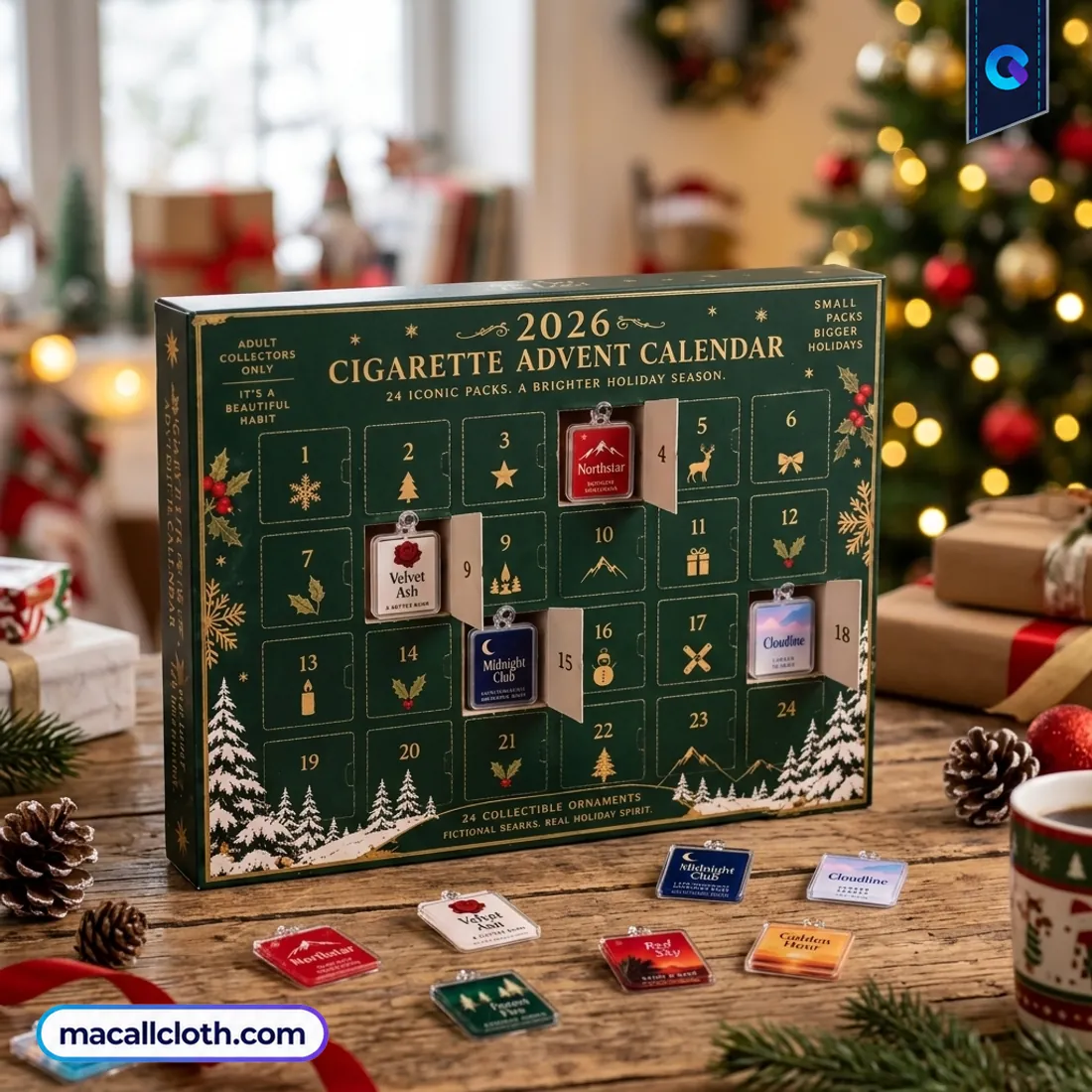 Novelty Miniature Cigarette Advent Calendar 2026 Novelty Miniature Cigarette Advent Calendar 2026