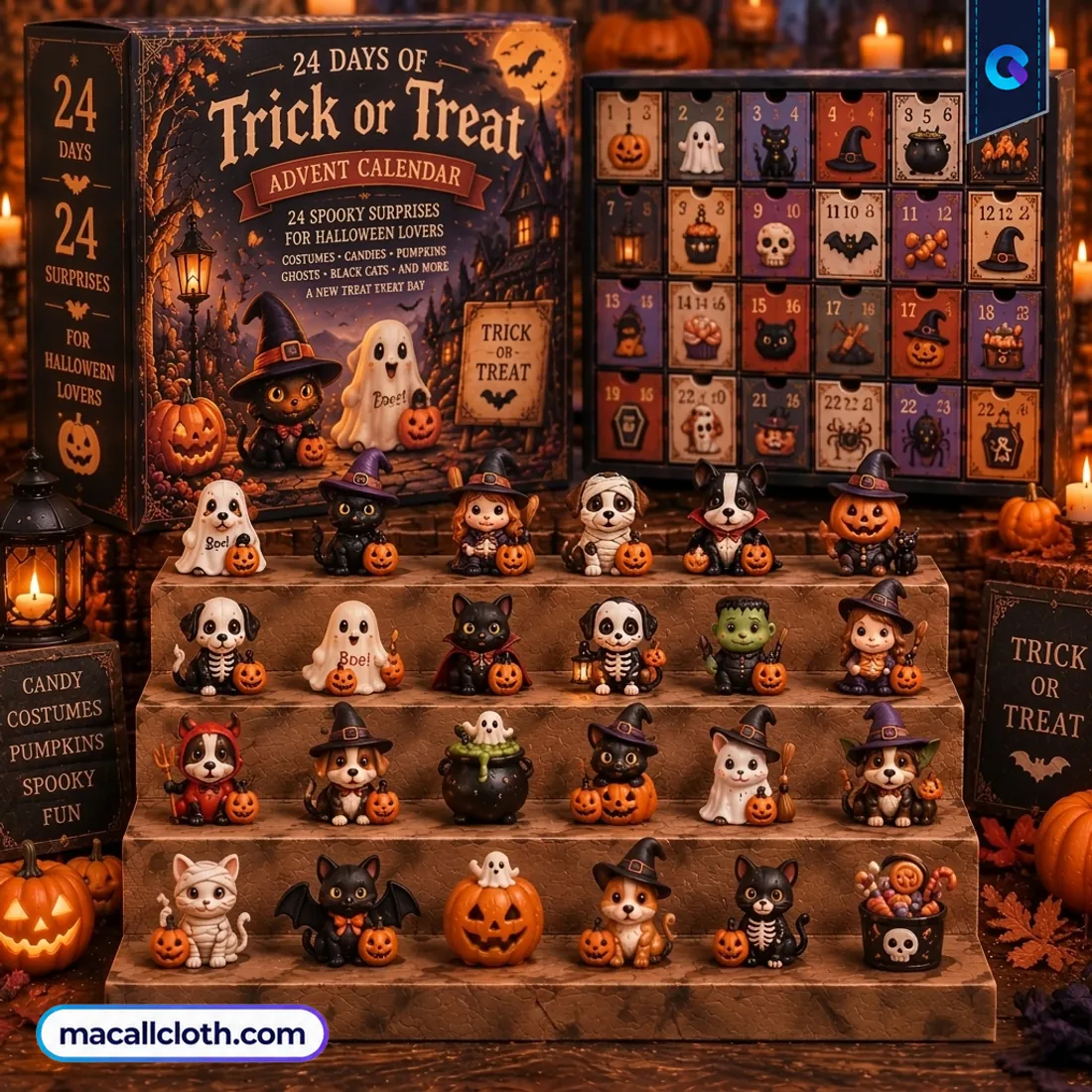 Halloween Trick or Treat Advent Calendar Halloween Trick or Treat Advent Calendar