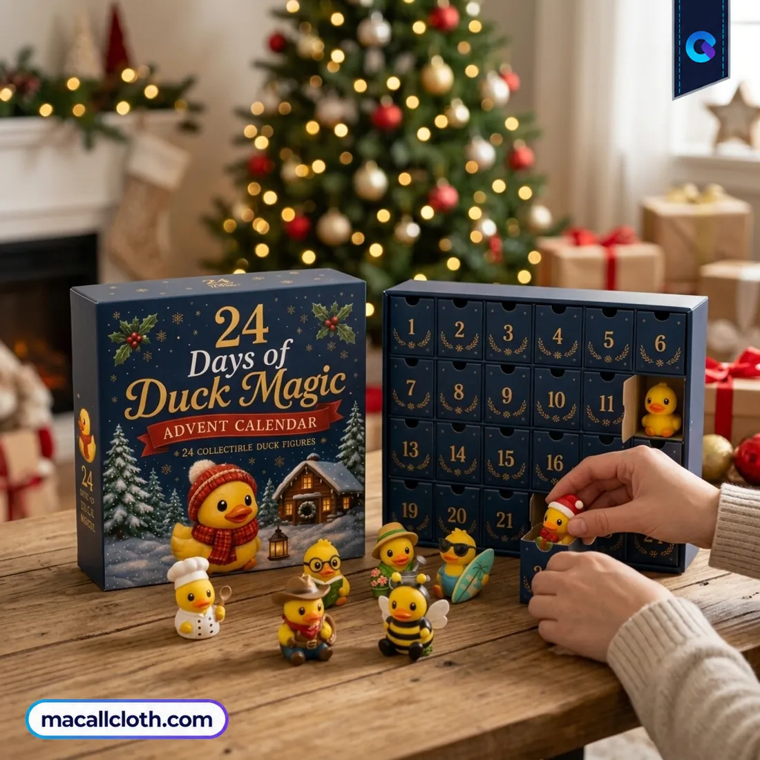 Duck Magic Figure Advent Calendar Duck Magic Figure Advent Calendar