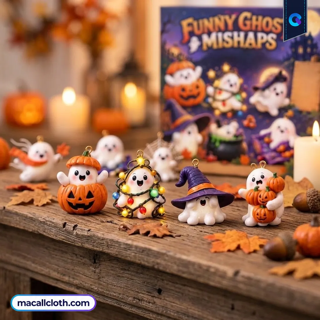 Funny Ghost Halloween Advent Calendar Funny Ghost Halloween Advent Calendar