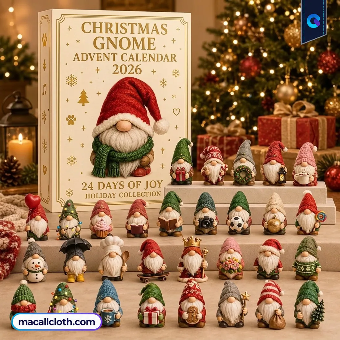 Christmas Gnome Advent Calendar 2026 Christmas Gnome Advent Calendar 2026