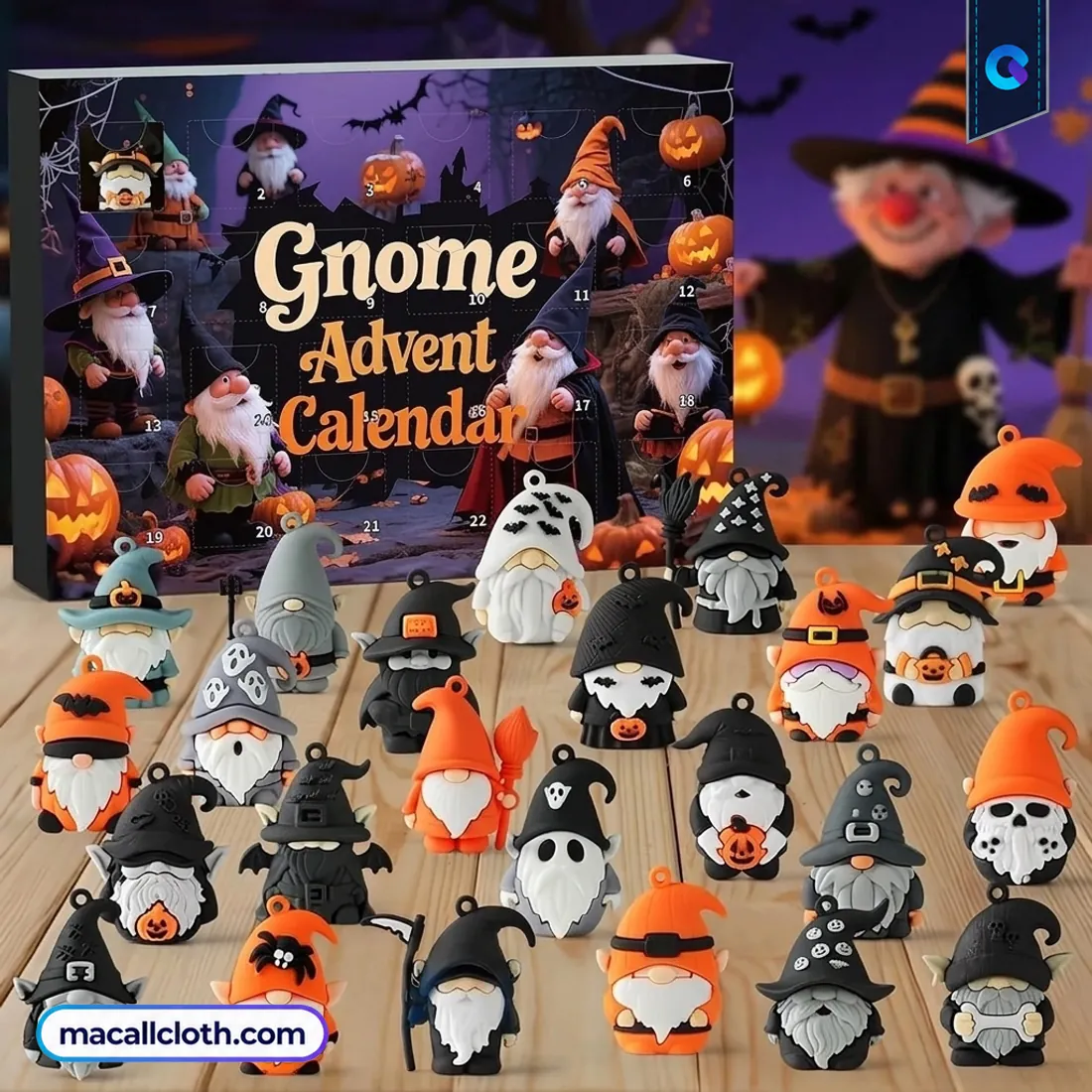 Gnome Halloween Advent Calendar Gnome Halloween Advent Calendar