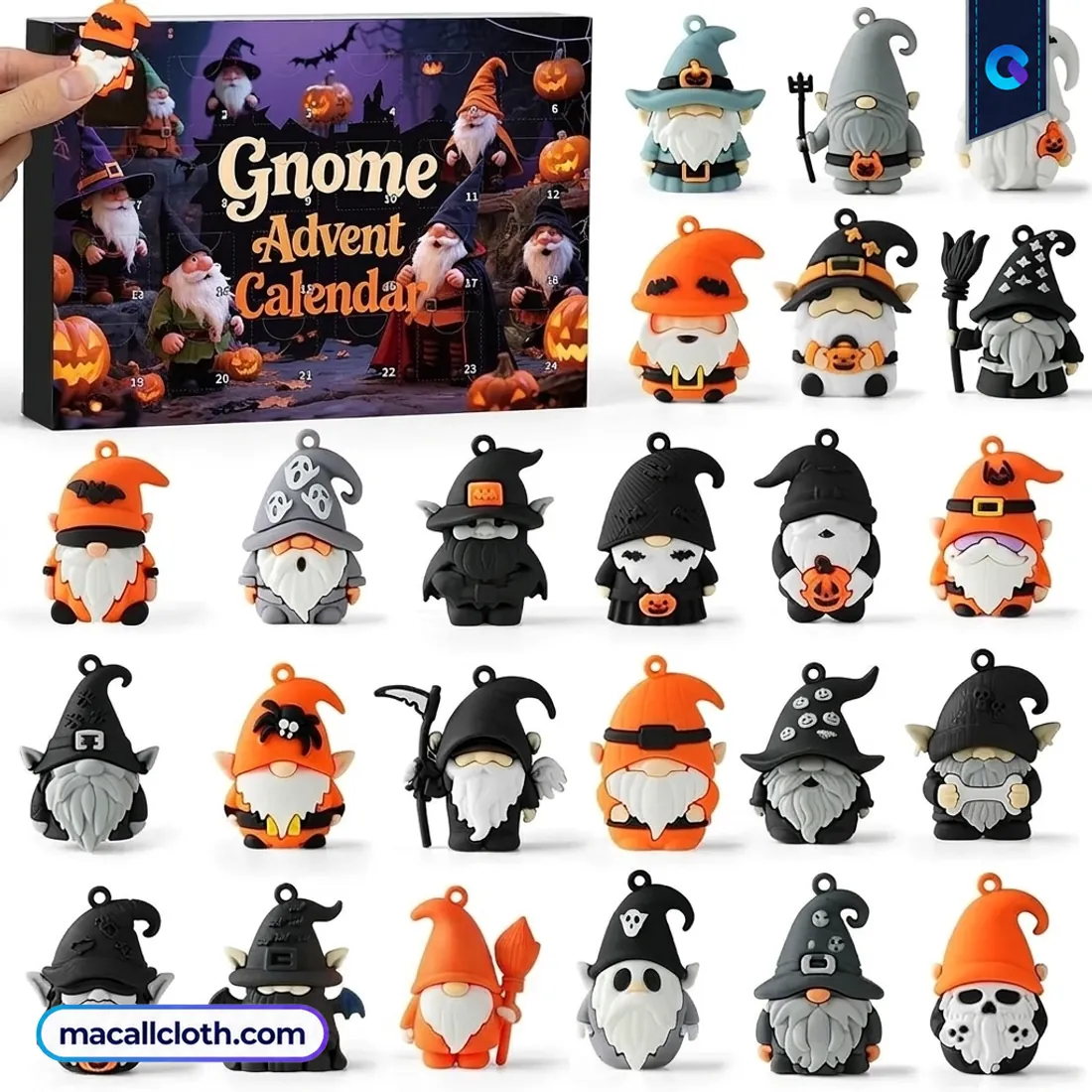 Gnome Halloween Advent Calendar Gnome Halloween Advent Calendar