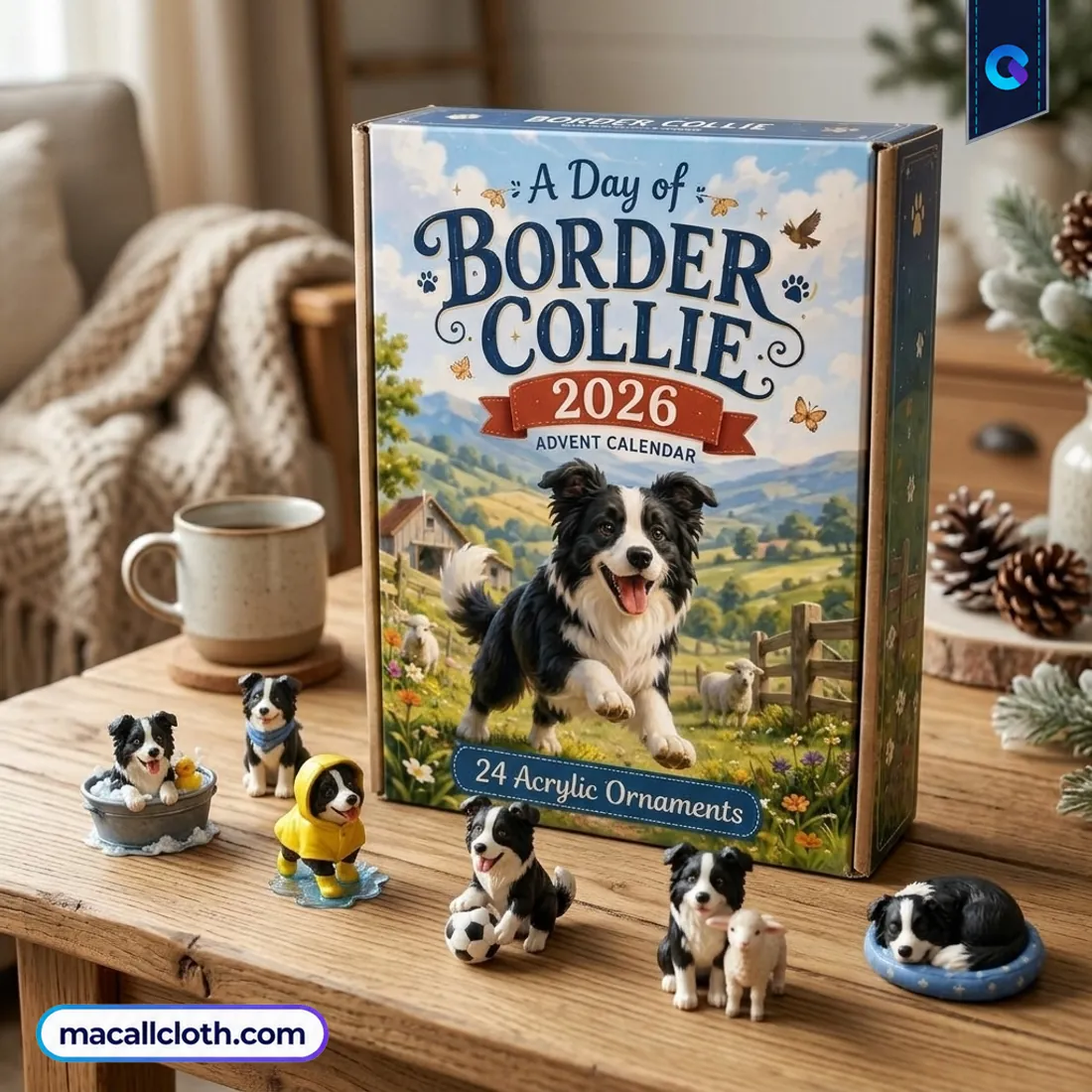 Border Collie 2026 Advent Calendar Border Collie 2026 Advent Calendar