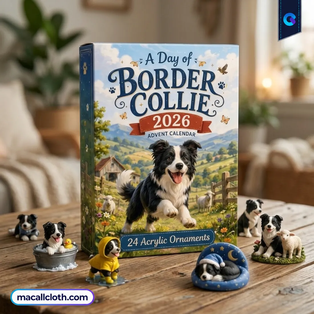 Border Collie 2026 Advent Calendar Border Collie 2026 Advent Calendar