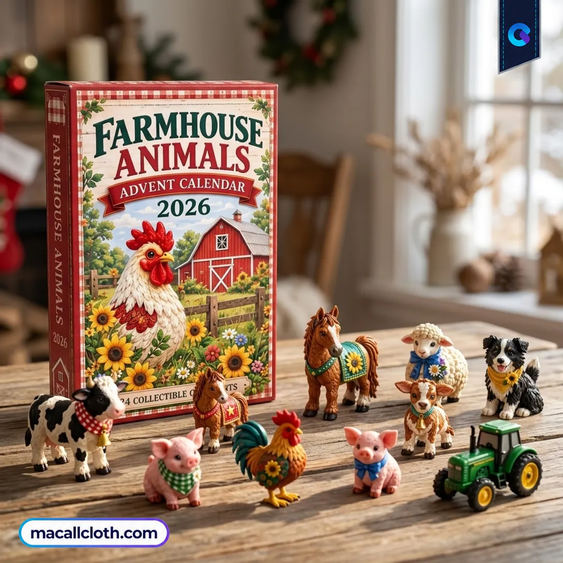 Farmhouse Animals Advent Calendar 2026 Farmhouse Animals Advent Calendar 2026