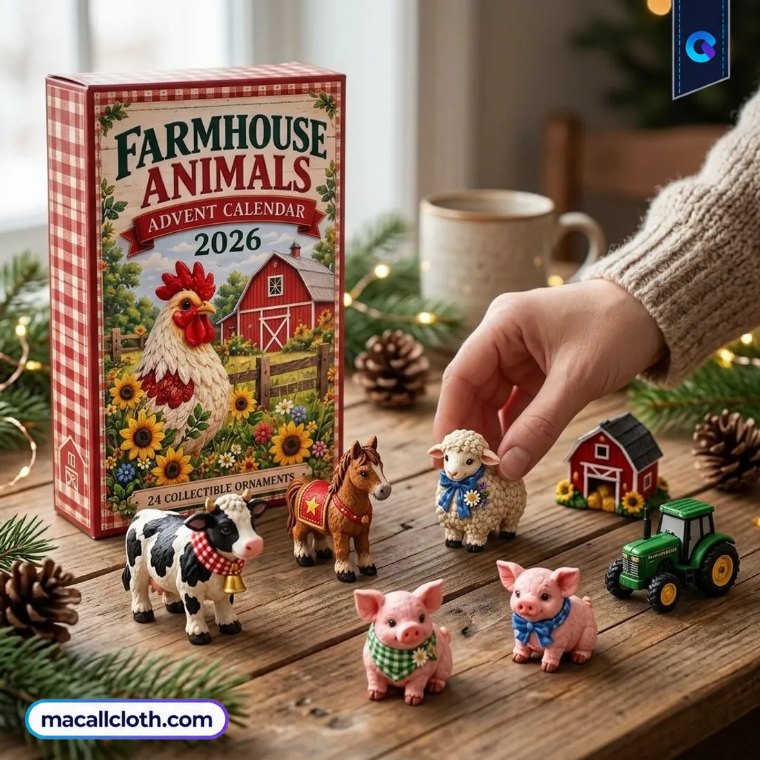 Farmhouse Animals Advent Calendar 2026 Farmhouse Animals Advent Calendar 2026
