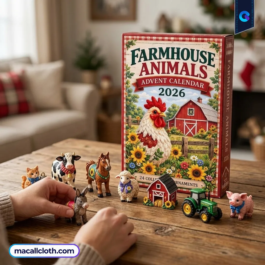 Farmhouse Animals Advent Calendar 2026 Farmhouse Animals Advent Calendar 2026