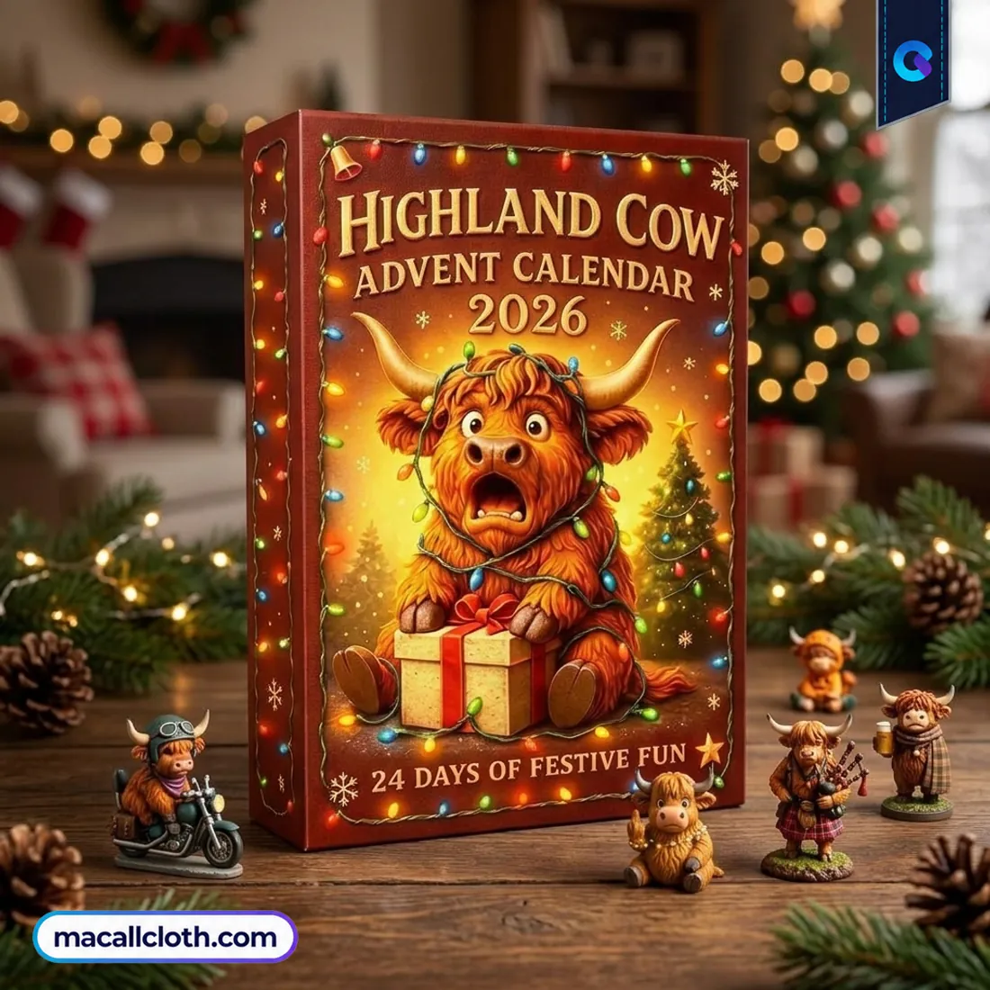 Highland Cow Advent Calendar 2026 Highland Cow Advent Calendar 2026