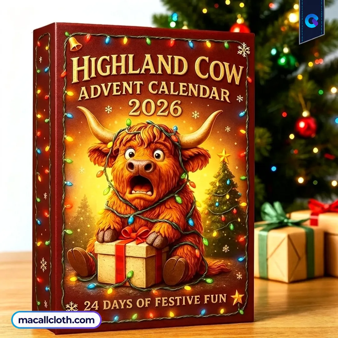 Highland Cow Advent Calendar 2026 Highland Cow Advent Calendar 2026