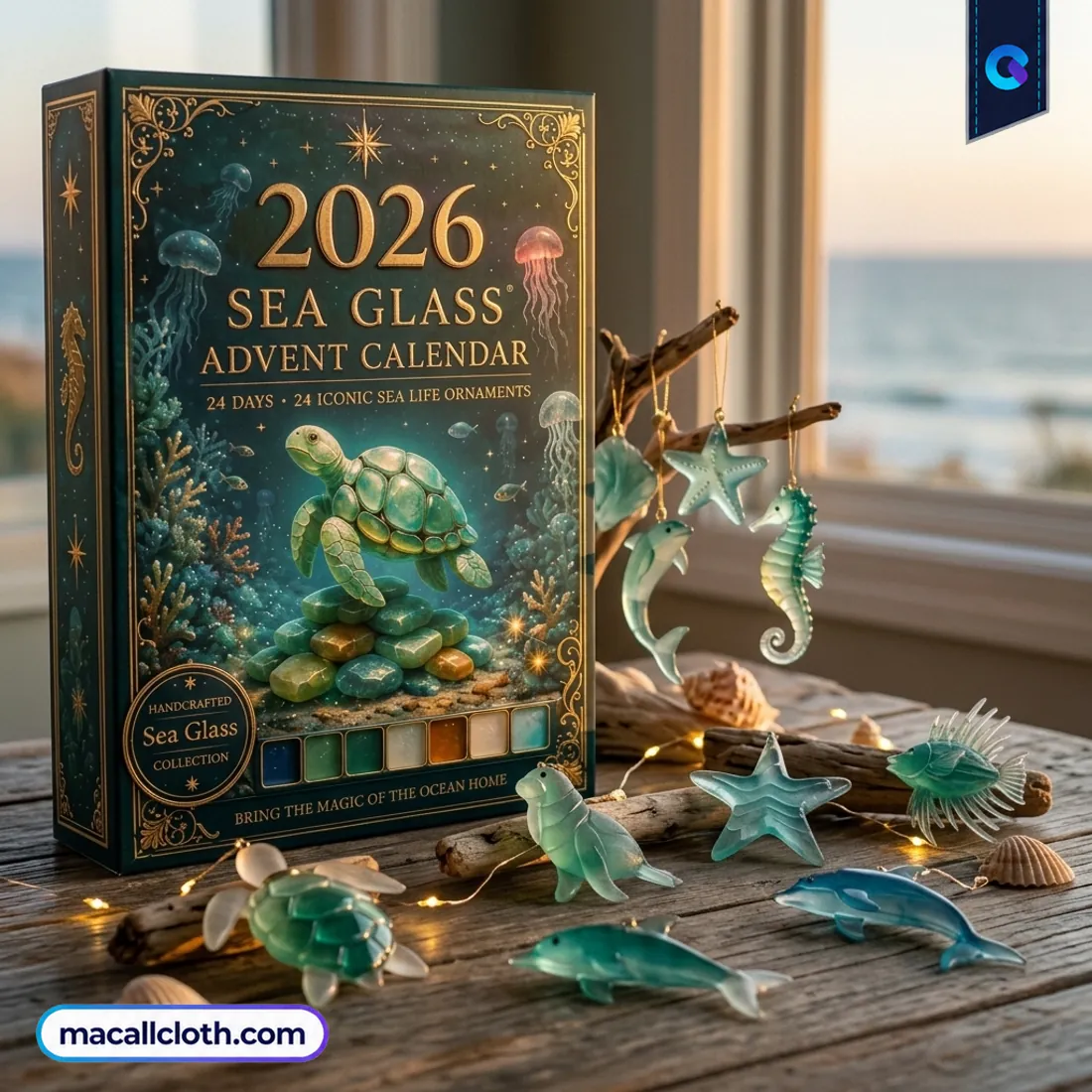 Sea Glass Marine Life Advent Calendar Sea Glass Marine Life Advent Calendar