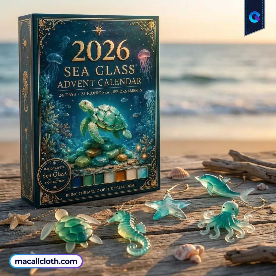 Sea Glass Marine Life Advent Calendar Sea Glass Marine Life Advent Calendar