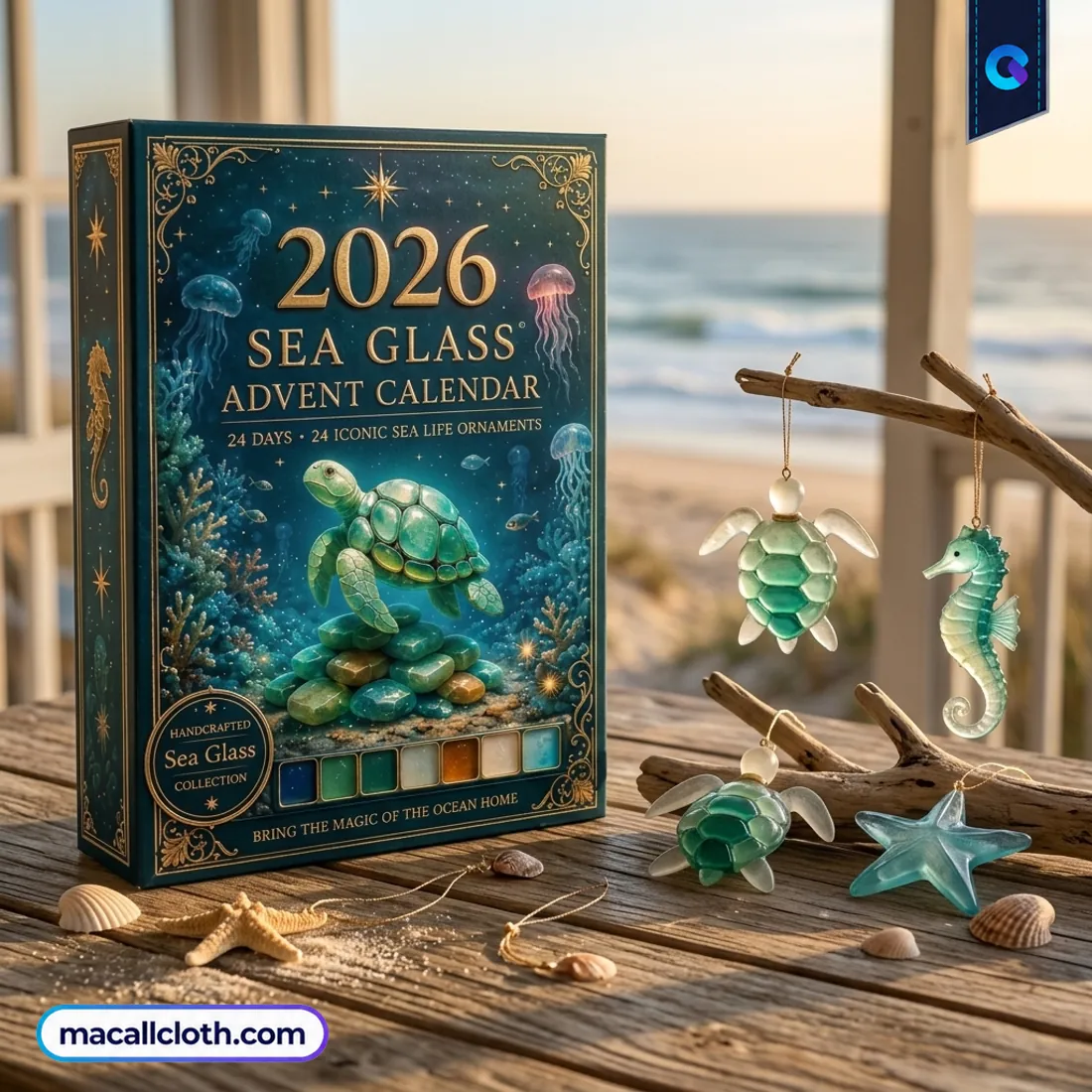 Sea Glass Marine Life Advent Calendar Sea Glass Marine Life Advent Calendar