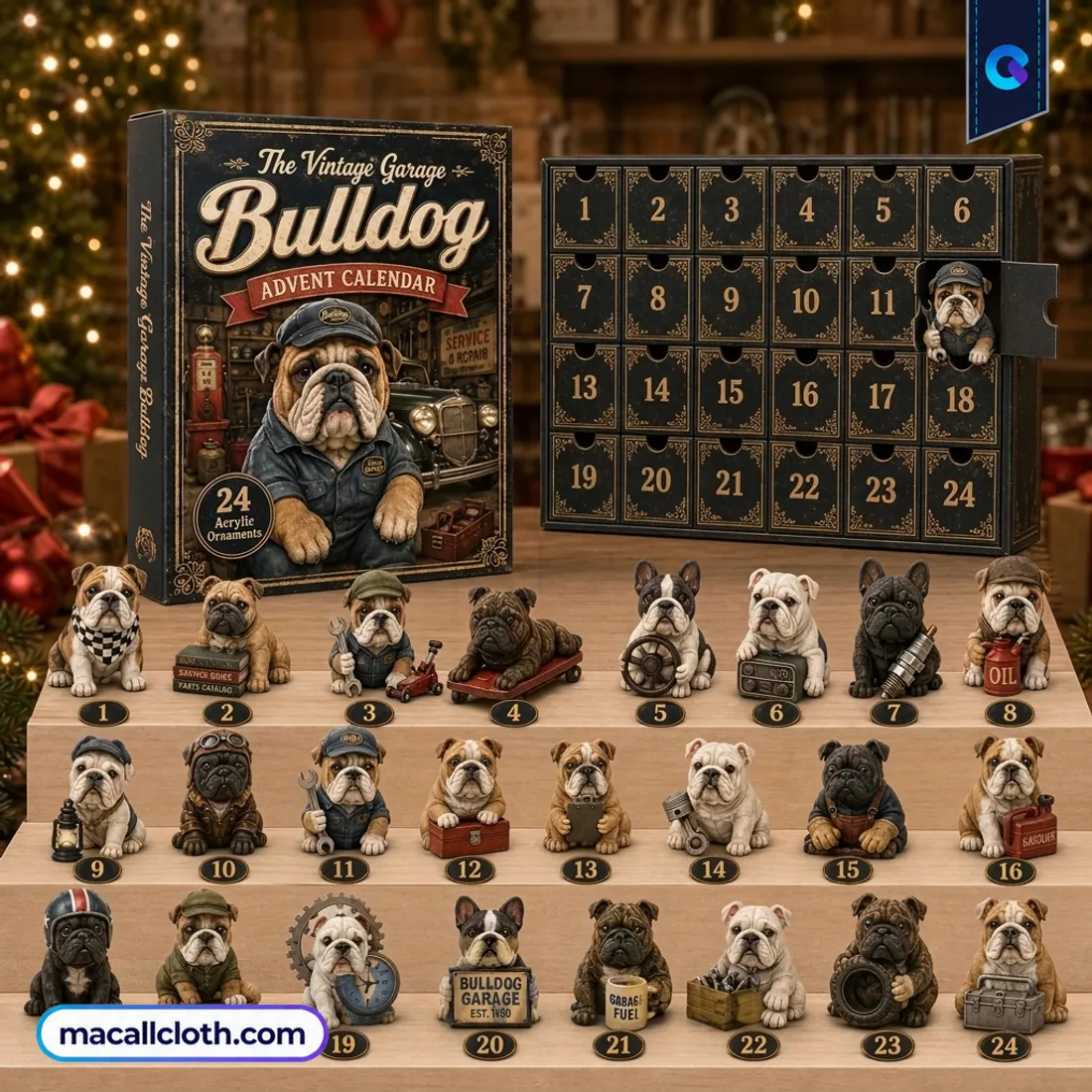 The Vintage Garage Bulldog Advent Calendar The Vintage Garage Bulldog Advent Calendar