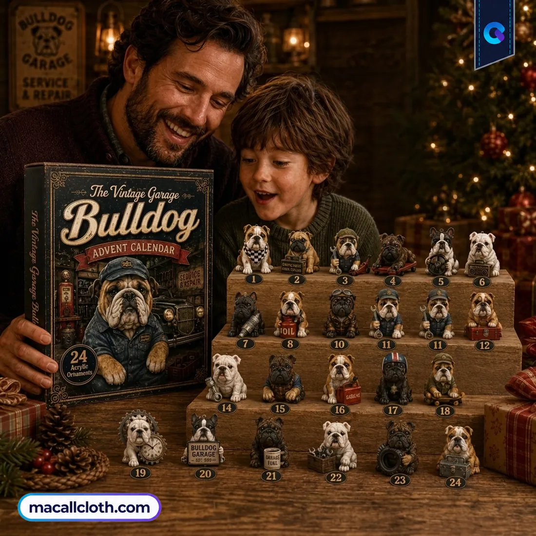 The Vintage Garage Bulldog Advent Calendar The Vintage Garage Bulldog Advent Calendar