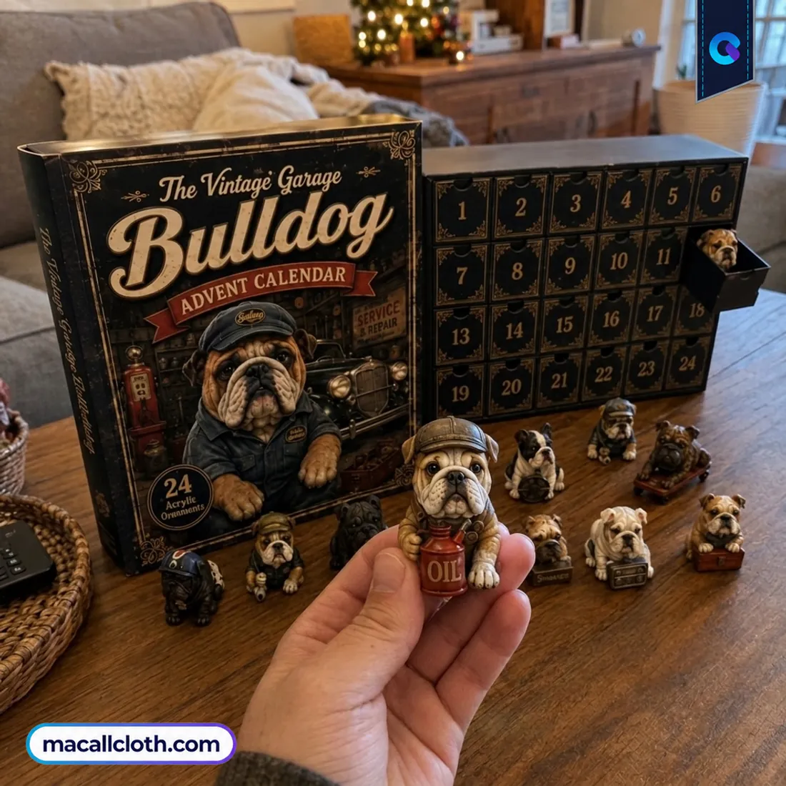 The Vintage Garage Bulldog Advent Calendar The Vintage Garage Bulldog Advent Calendar