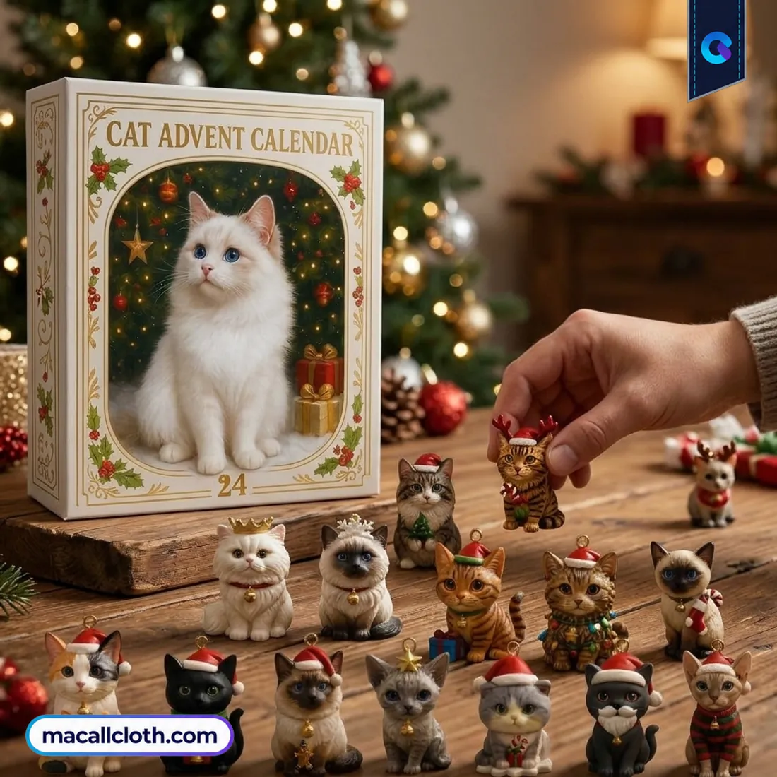 24 Days of Cats Christmas Countdown for Cat Lovers Advent Calendar 24 Days of Cats Christmas Countdown for Cat Lovers Advent Calendar