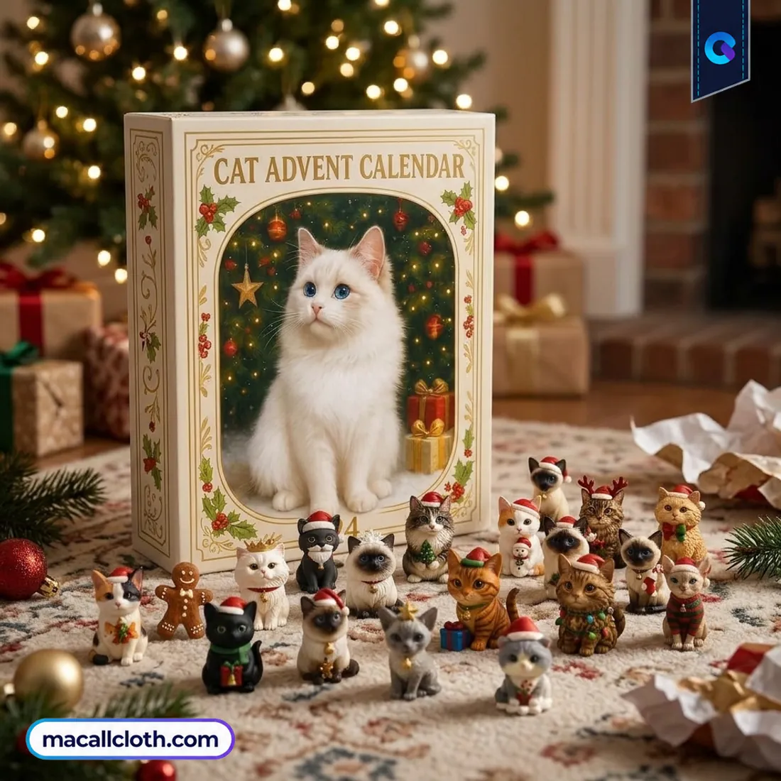 24 Days of Cats Christmas Countdown for Cat Lovers Advent Calendar 24 Days of Cats Christmas Countdown for Cat Lovers Advent Calendar
