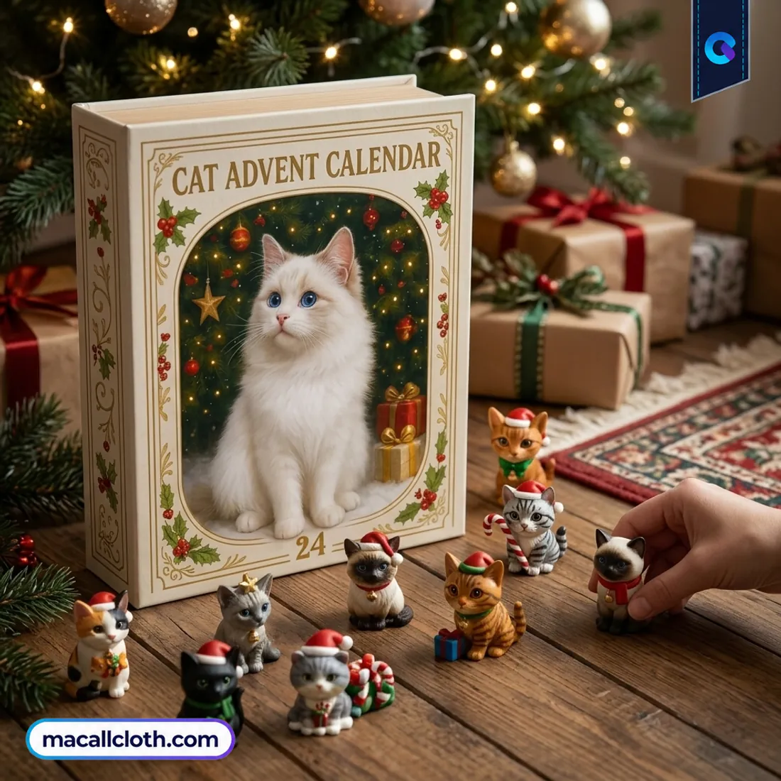 24 Days of Cats Christmas Countdown for Cat Lovers Advent Calendar 24 Days of Cats Christmas Countdown for Cat Lovers Advent Calendar