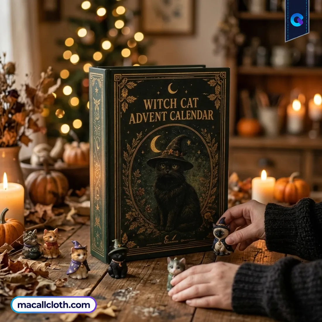 24 Days of Cats Witch Cat Halloween Advent Calendar 24 Days of Cats Witch Cat Halloween Advent Calendar