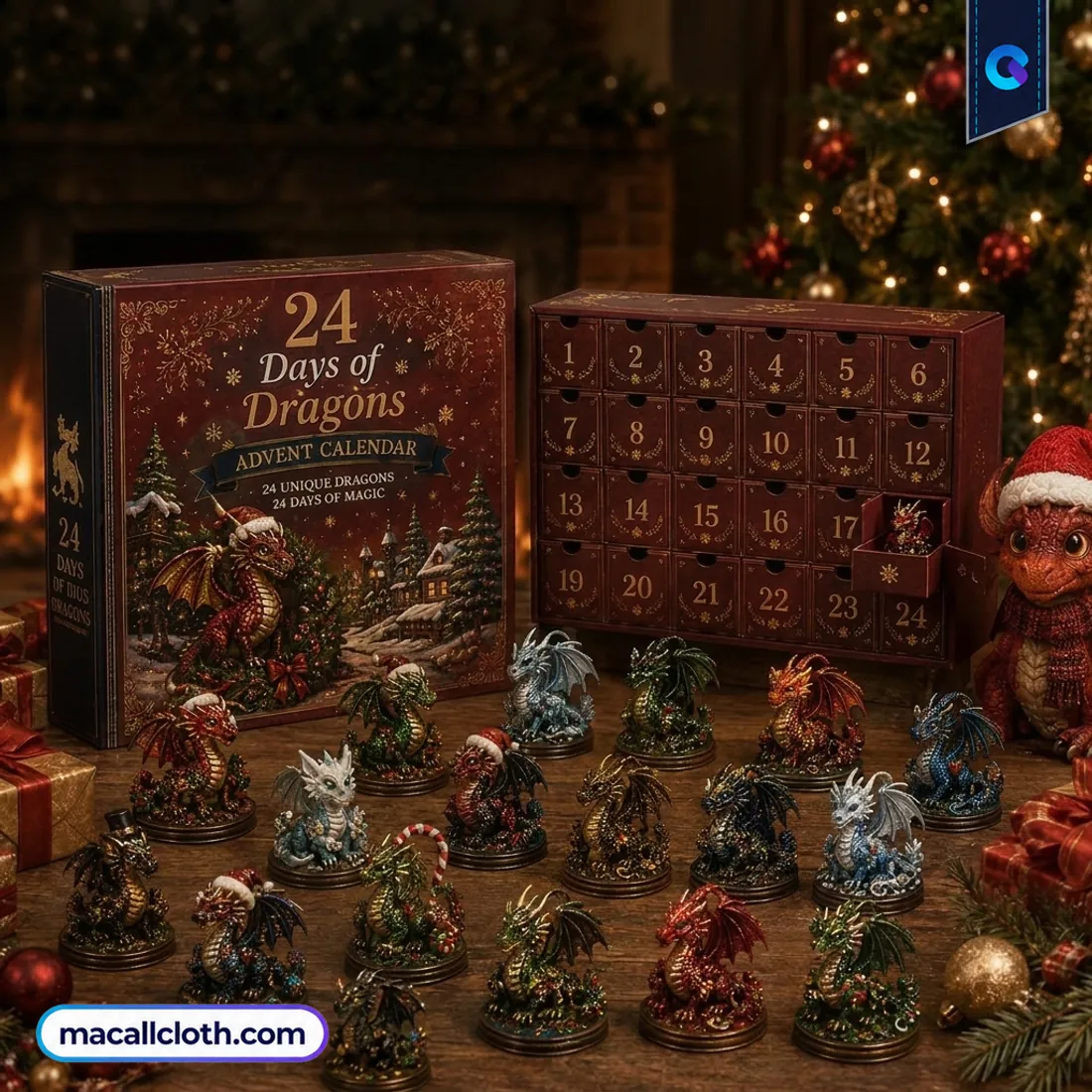 24 Days of Dragons – 24 Unique Dragons 24 Magical Christmas Surprises Advent Calendar 24 Days of Dragons – 24 Unique Dragons 24 Magical Christmas Surprises Advent Calendar
