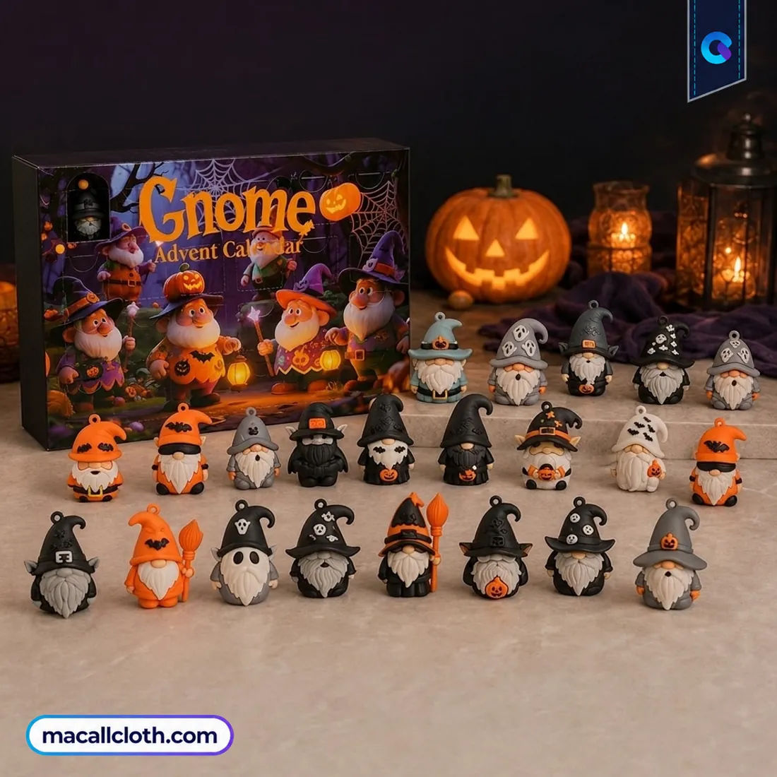 24 Days of Halloween Gnome Surprise Figures Advent Calendar 24 Days of Halloween Gnome Surprise Figures Advent Calendar