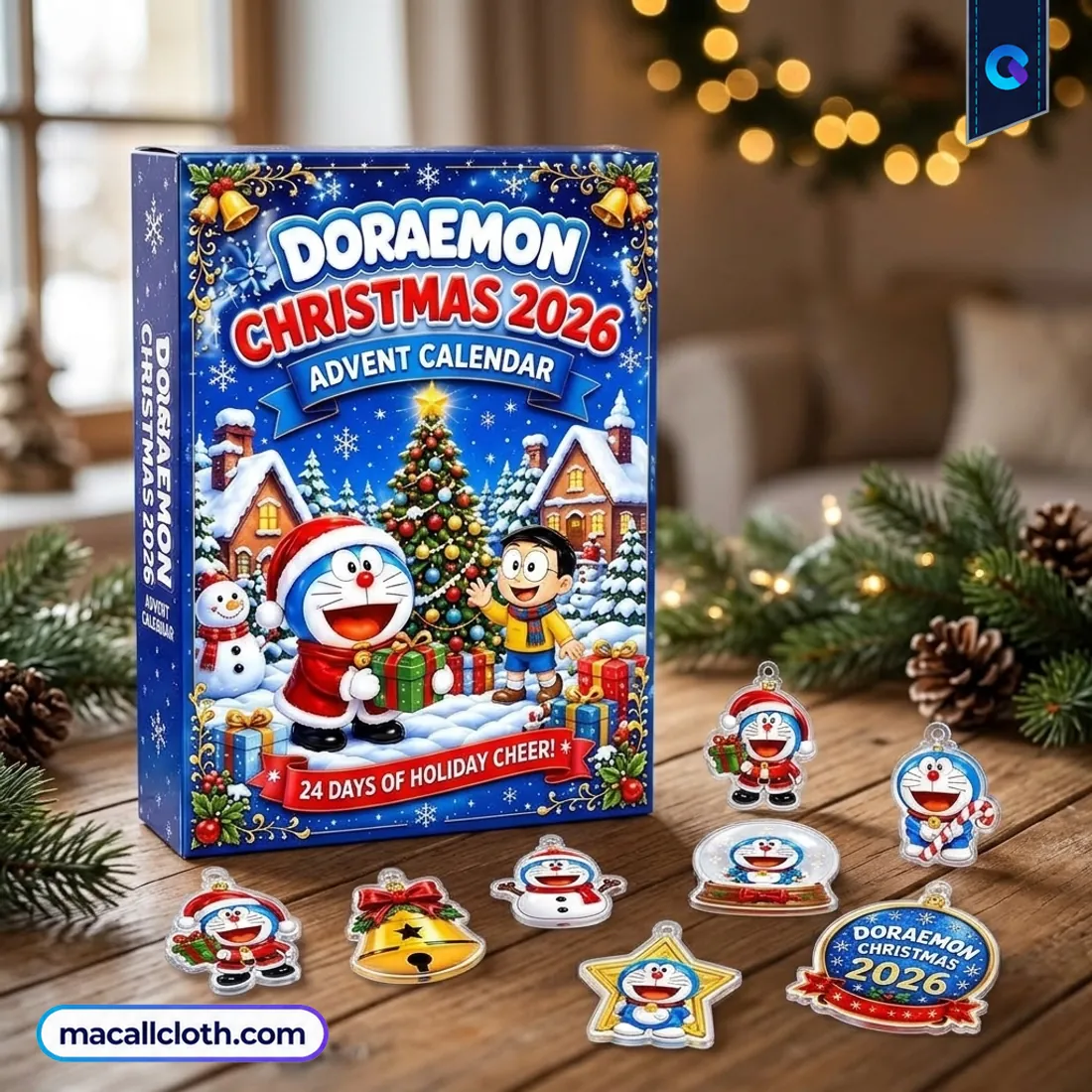 24 Days Of Holiday Doraemon Christmas 2026 Advent Calendar 24 Days Of Holiday Doraemon Christmas 2026 Advent Calendar