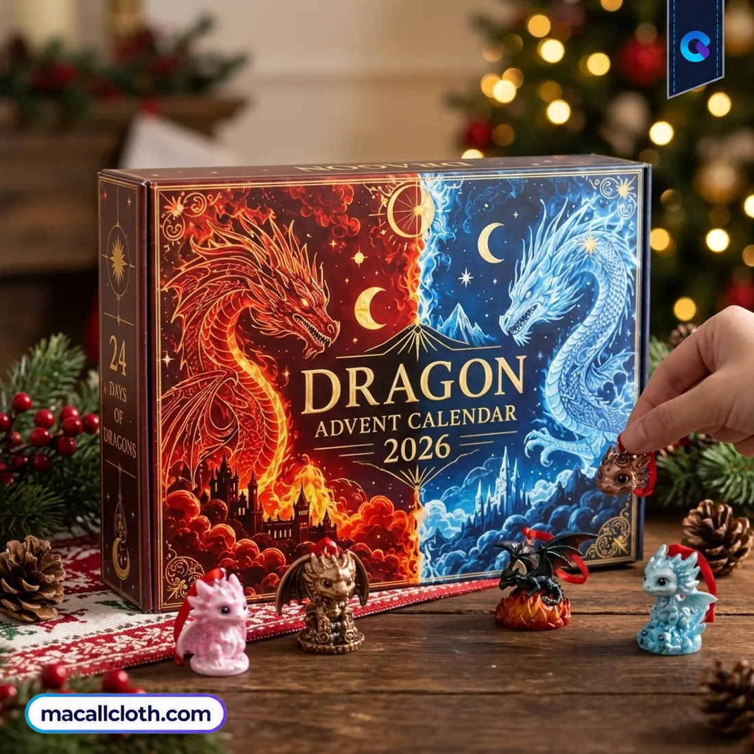 24-Day Dragon Christmas Countdown 2026 for Dragon Fans Advent Calendar 24-Day Dragon Christmas Countdown 2026 for Dragon Fans Advent Calendar