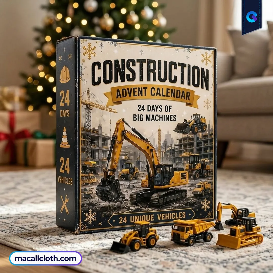 Construction Advent Calendar 24 Vehicles Construction Advent Calendar 24 Vehicles