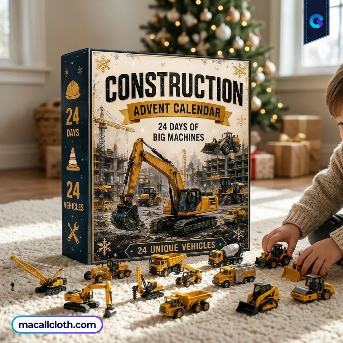 Construction Advent Calendar 24 Vehicles Construction Advent Calendar 24 Vehicles