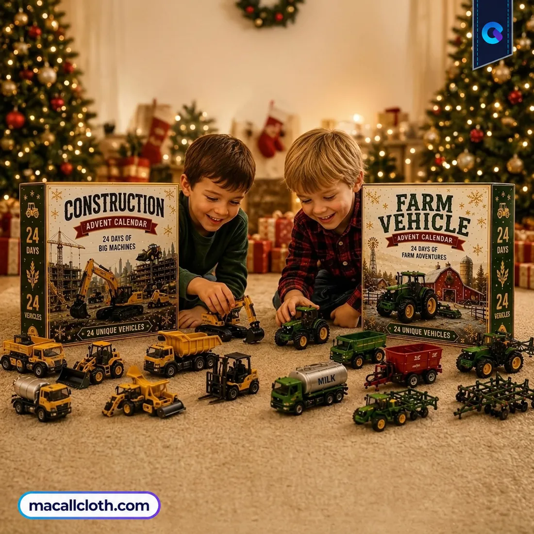 Construction Advent Calendar 24 Vehicles Construction Advent Calendar 24 Vehicles