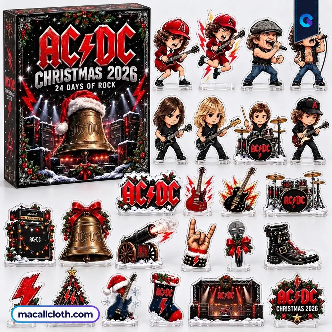 AC/DC Christmas 2026 Advent Calendar AC/DC Christmas 2026 Advent Calendar